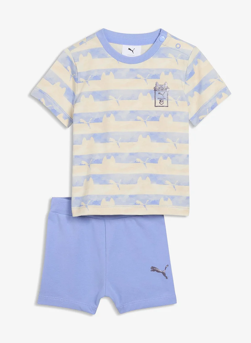 بوما طقم تي شيرت ميني كاتس من بيت الدمى غابي للأطفال